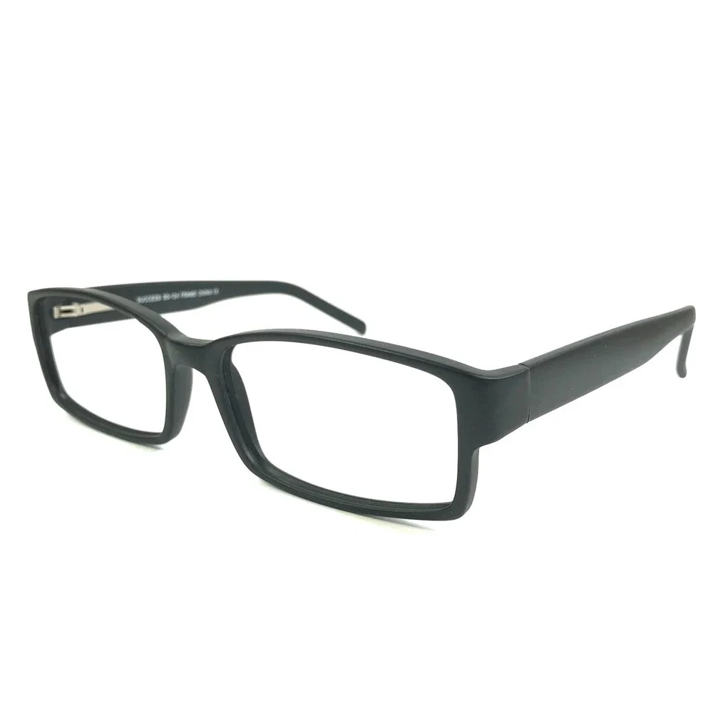 Success Eyeglasses Frame SS-124 M.BLACK Matte Black Rectangle Full Rim 60-19-150